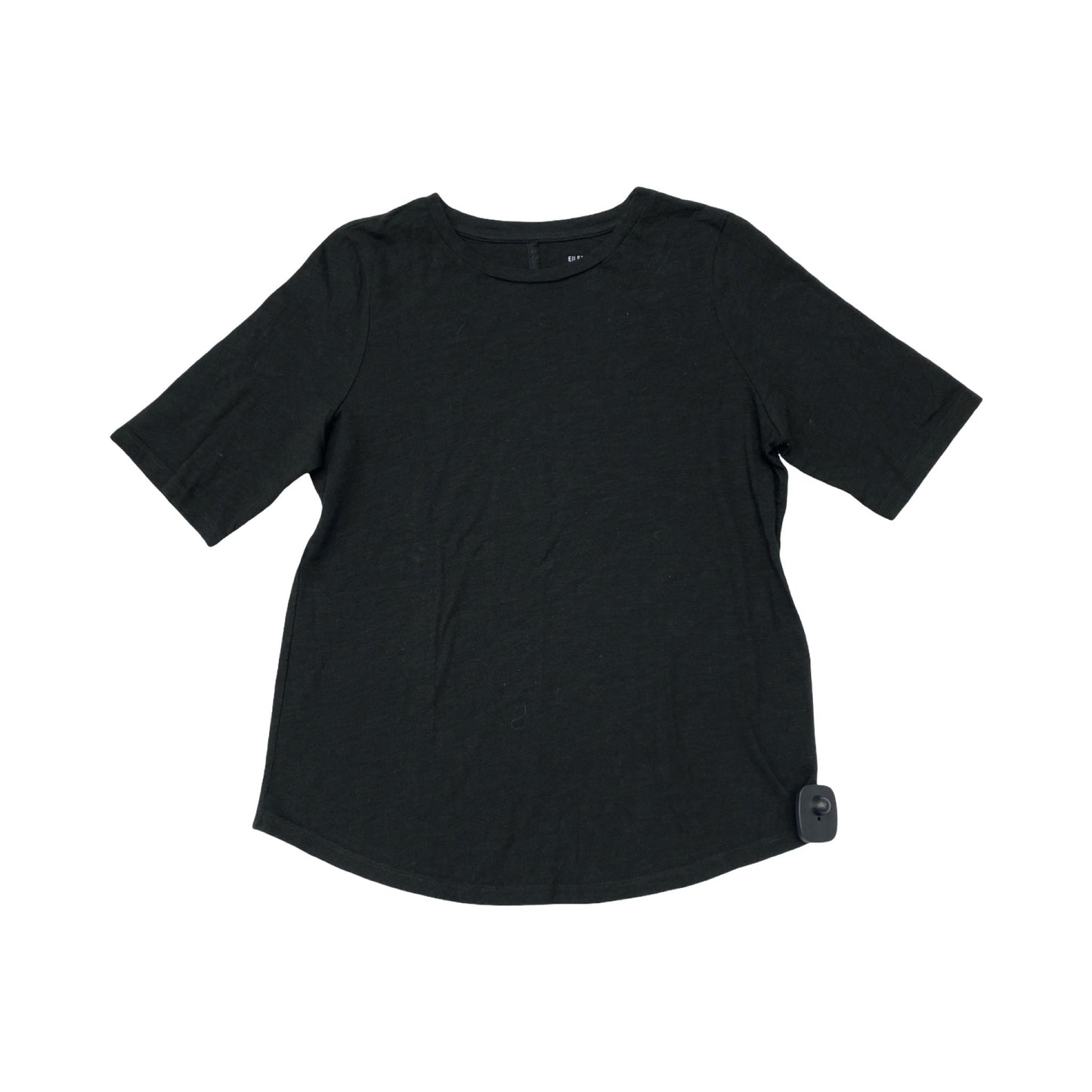 Top Ss Designer By Eileen Fisher In Black, Size:Xs