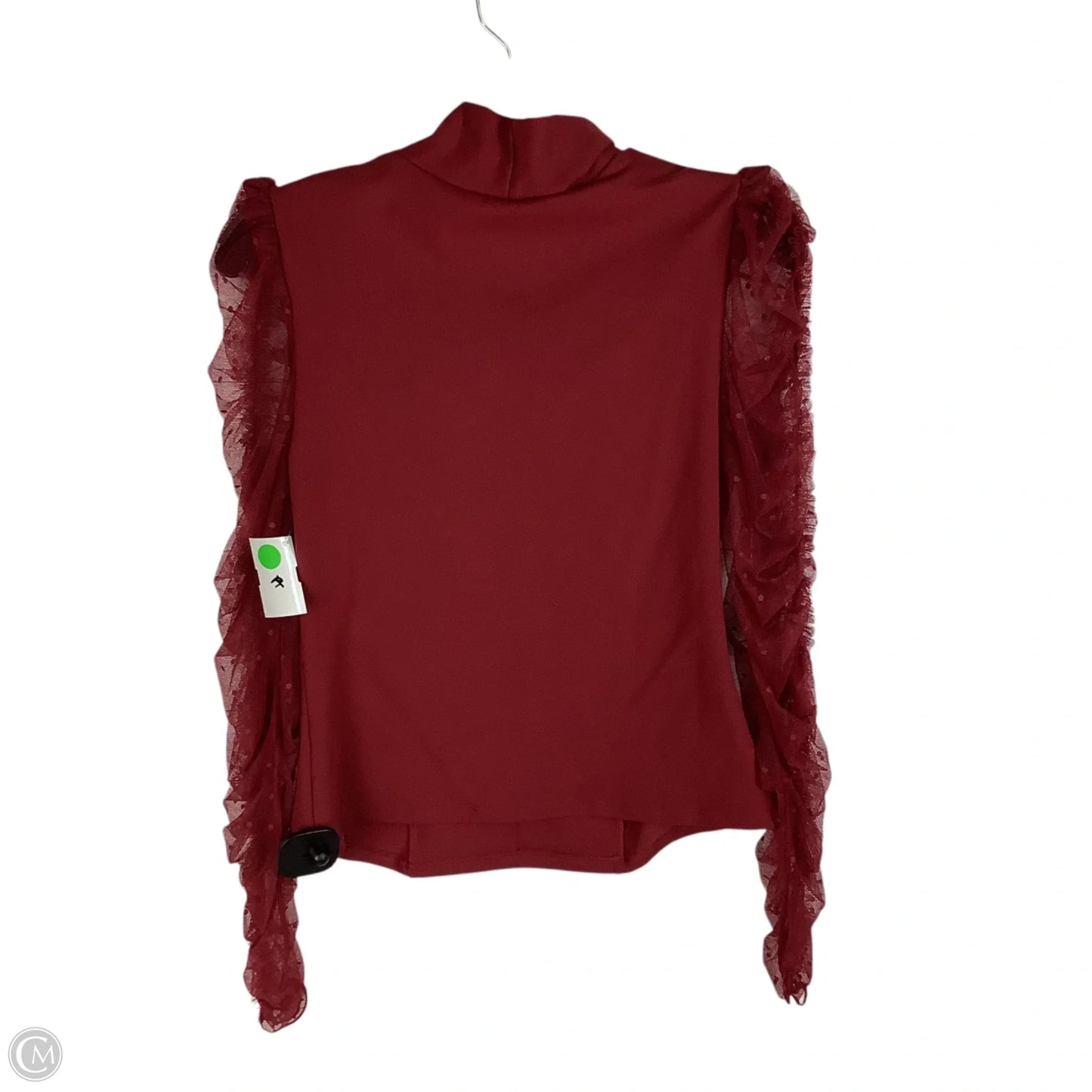 Top Long Sleeve By Free People In Red, Size: M