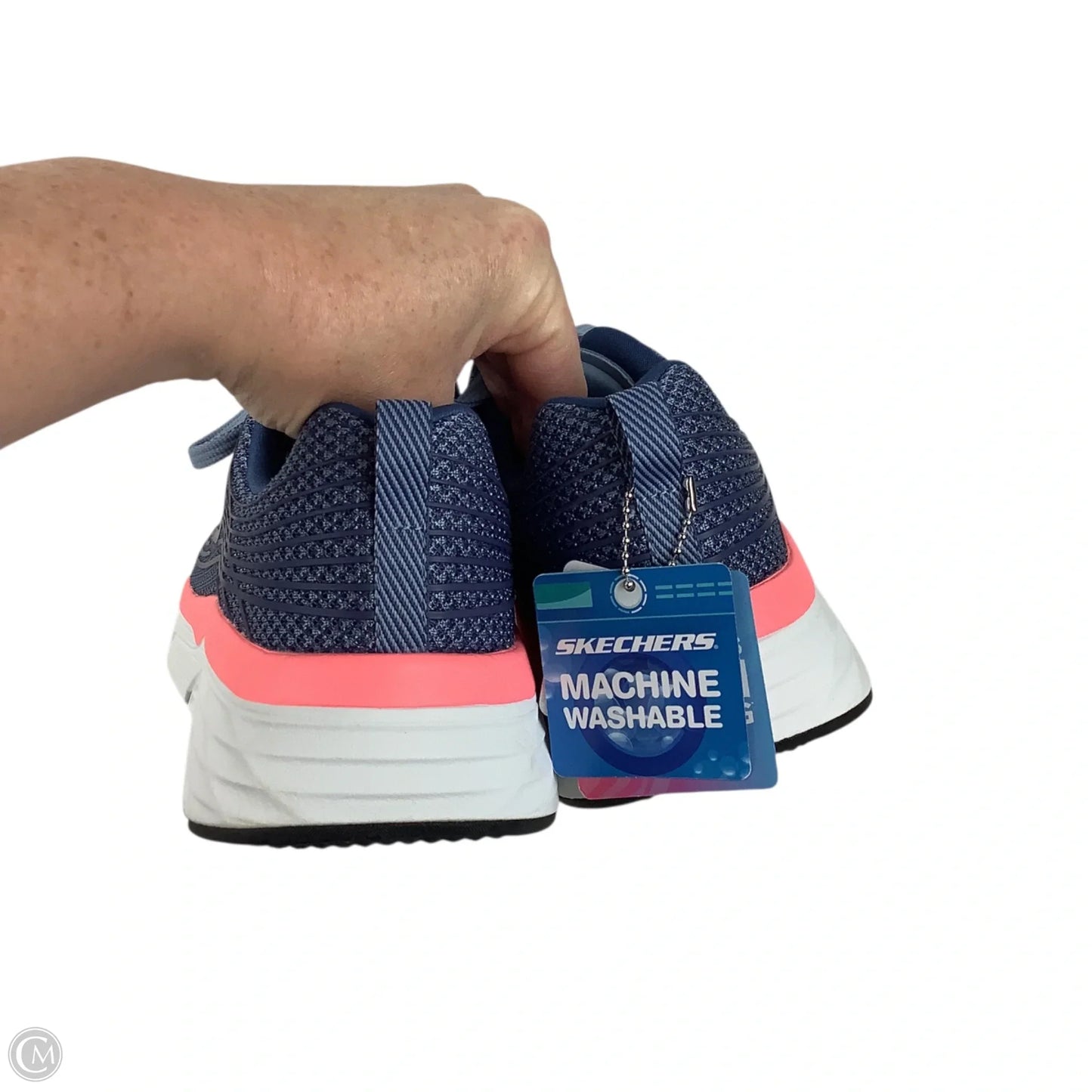 Shoes Athletic By Skechers In Blue, Size: 8