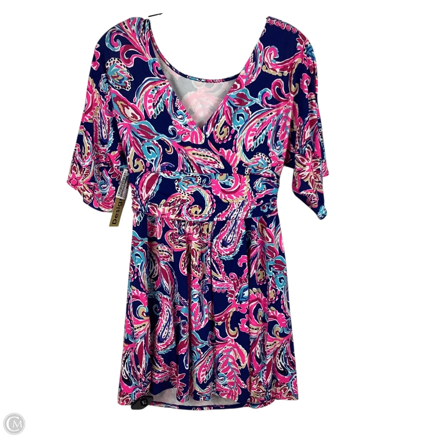 Dress Designer By Lilly Pulitzer In Blue & Pink, Size: S