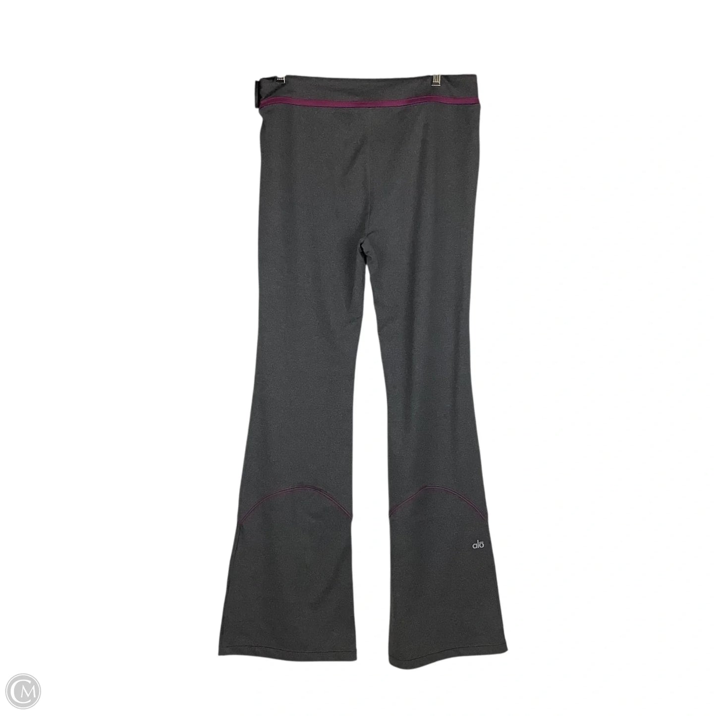 Athletic Pants By Alo In Grey, Size: L