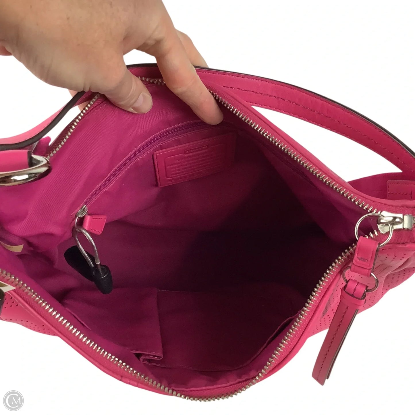 Crossbody Designer By Coach, Size: Large