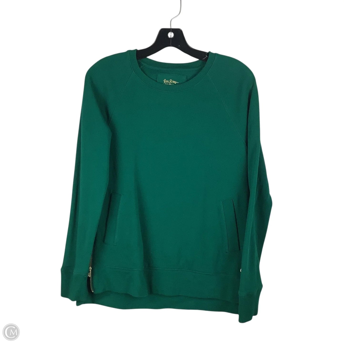 Top Long Sleeve Designer By Lilly Pulitzer In Green, Size: Xs