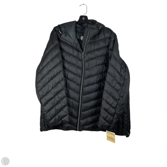 Jacket Puffer & Quilted By Michael By Michael Kors In Black, Size: 3x
