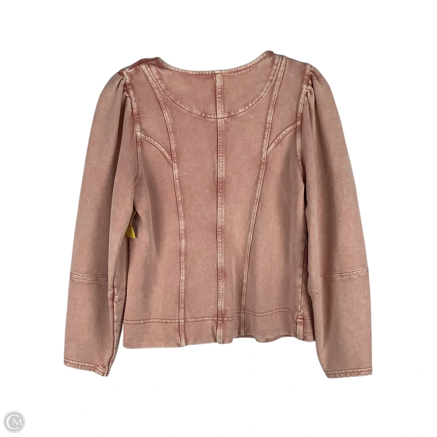Top Long Sleeve By Maeve In Pink, Size: S