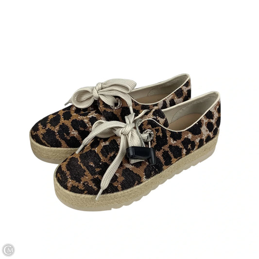 Shoes Flats By Crown And Ivy In Animal Print, Size: 7.5