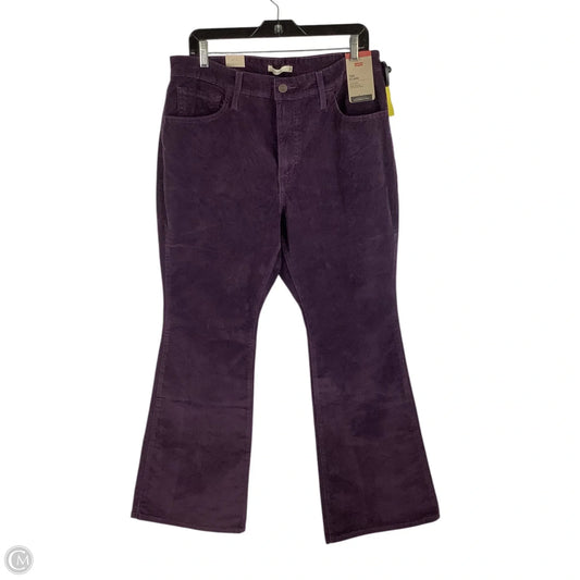 Pants Corduroy By Levis In Purple, Size: 16 (33)