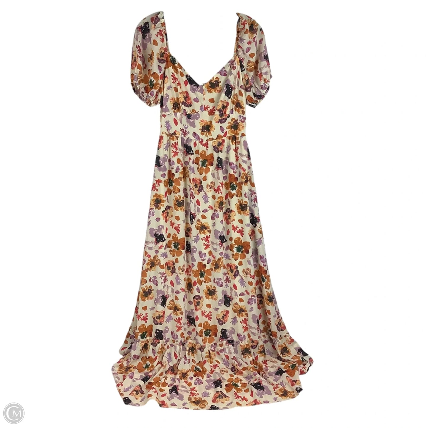 Dress Casual Maxi By Clothes Mentor In Floral Print, Size: S