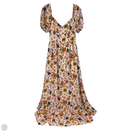 Dress Casual Maxi By Clothes Mentor In Floral Print, Size: S