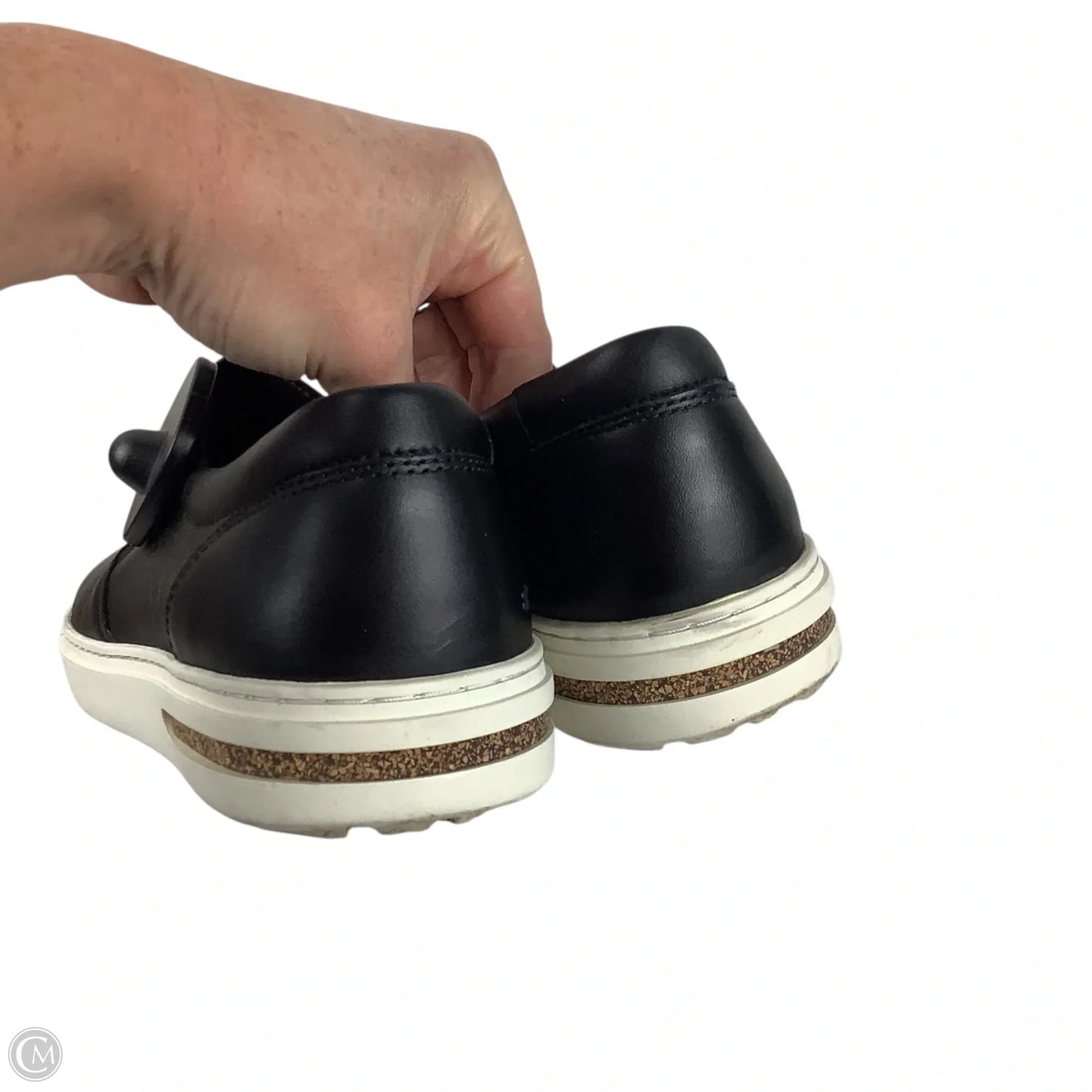 Shoes Flats By Birkenstock In Black, Size: 8 (39)