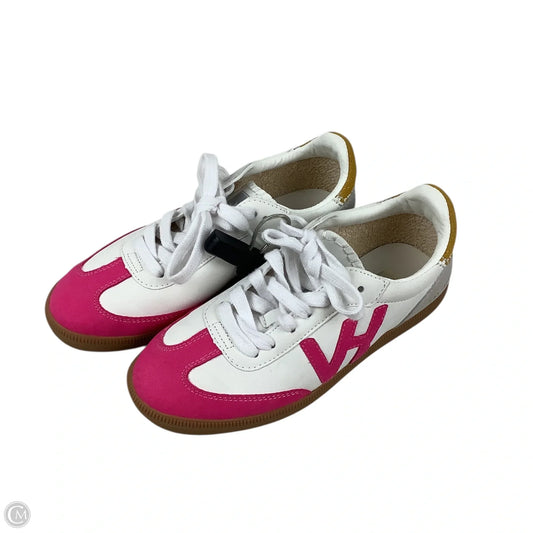 Shoes Sneakers By Vintage Havana In Pink & White, Size: 6.5