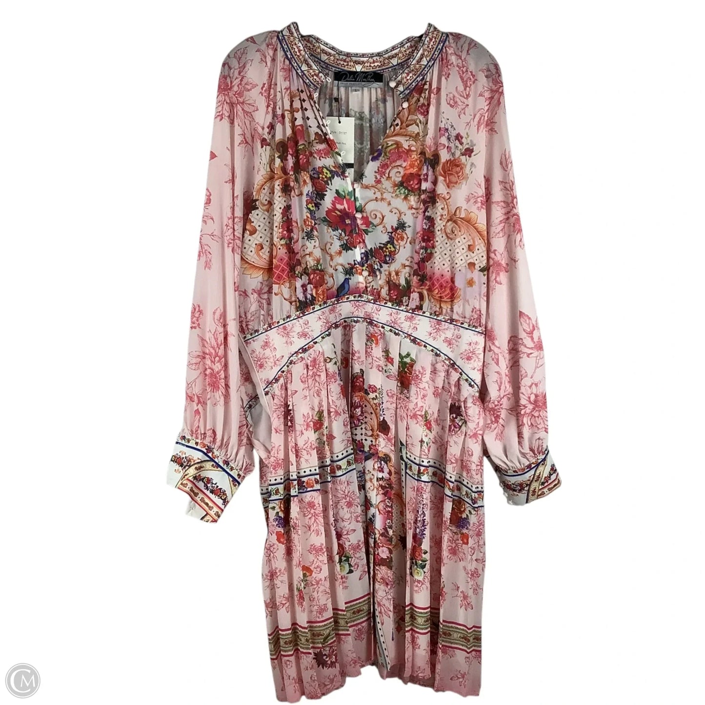 Dress Casual Short By Cmc In Floral Print, Size: L