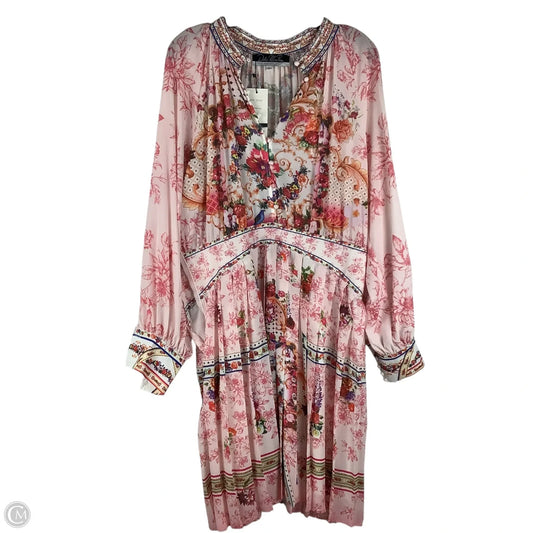 Dress Casual Short By Cmc In Floral Print, Size: L