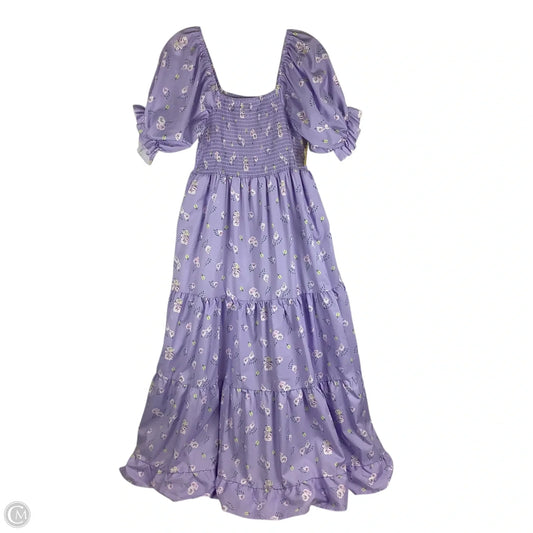 Dress Casual Maxi By Sunday Up In Purple, Size: L