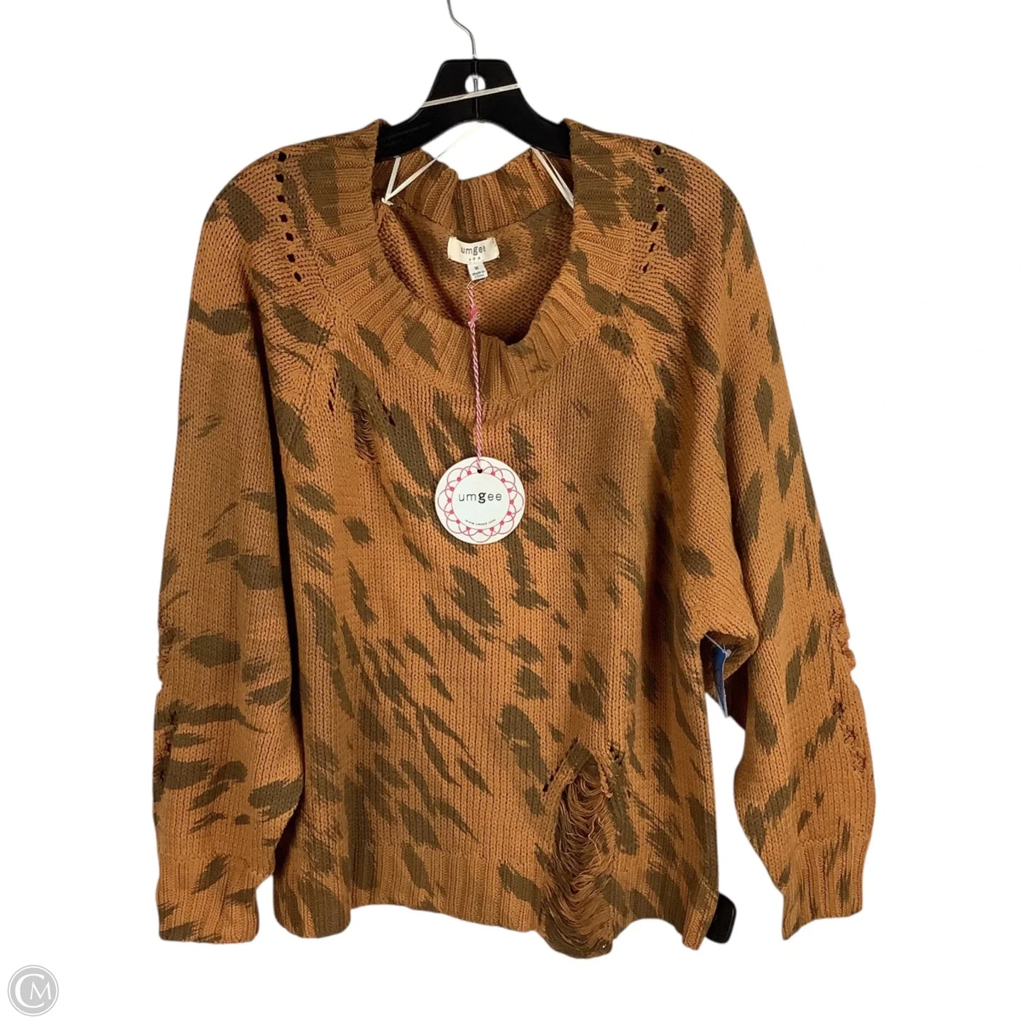 Sweater By Umgee In Orange, Size: M