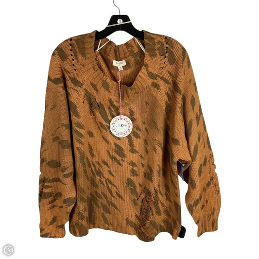 Sweater By Umgee In Orange, Size: M