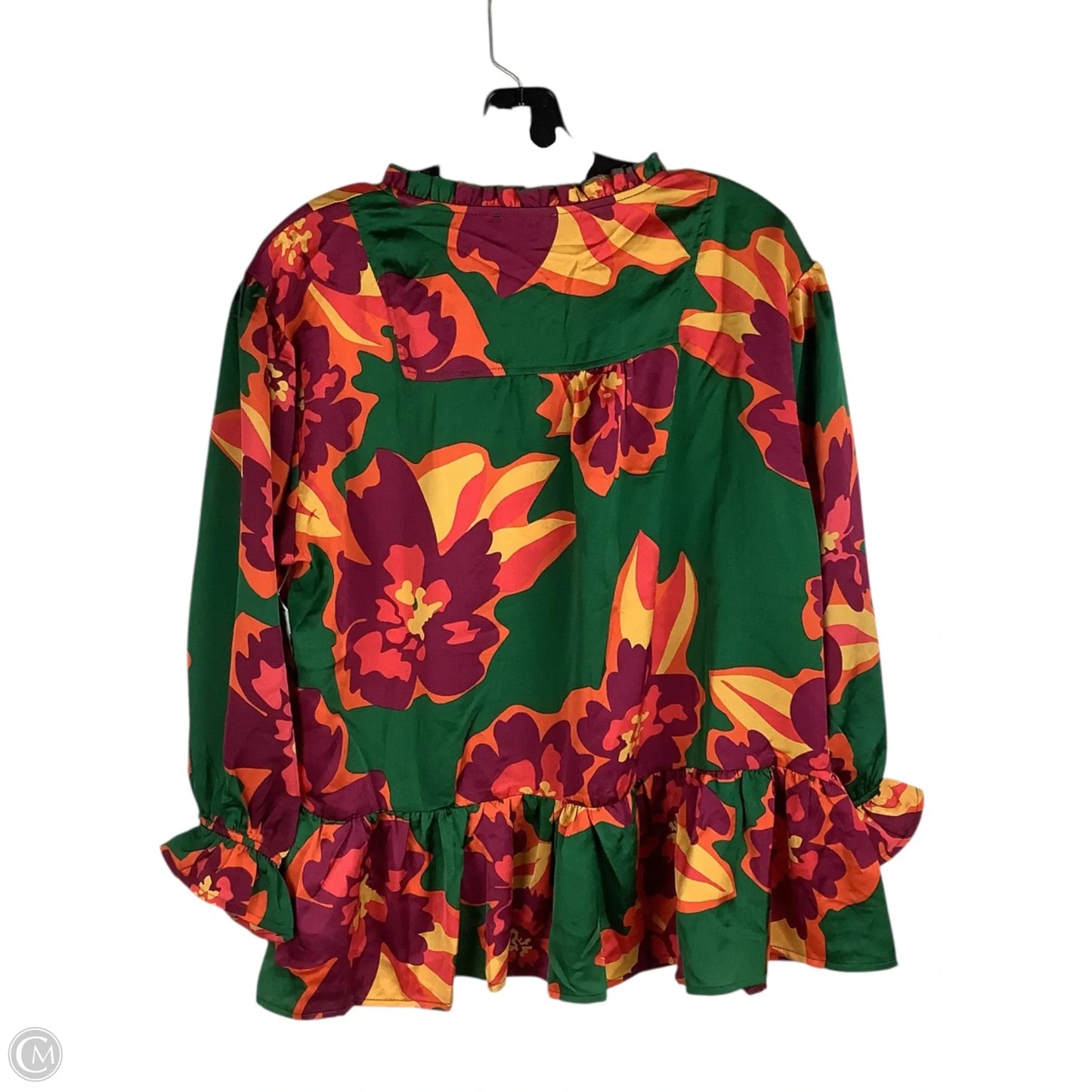 Top Long Sleeve By Umgee In Multi-colored, Size: M