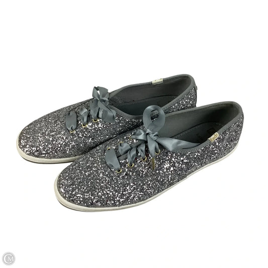 Shoes Designer By Kate Spade In Grey, Size: 8.5