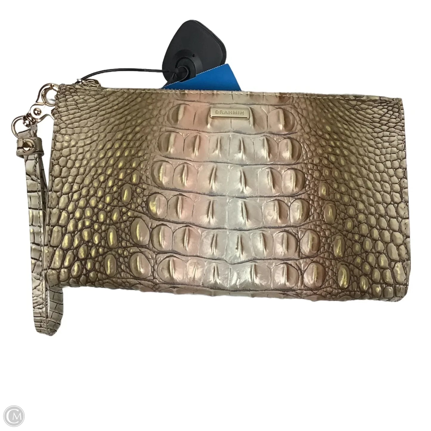 Wristlet Designer By Brahmin, Size: Large