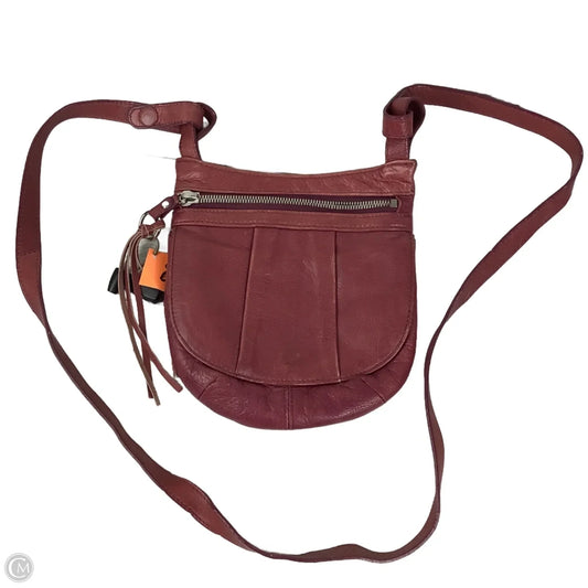 Crossbody Leather By Hobo Intl, Size: Small
