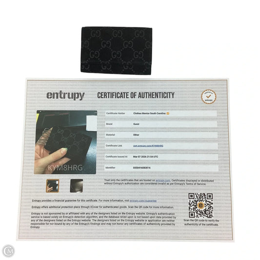 Accessory Luxury Designer Tag By Gucci