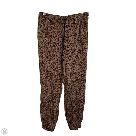Pants Joggers By Knox Rose In Animal Print, Size: M