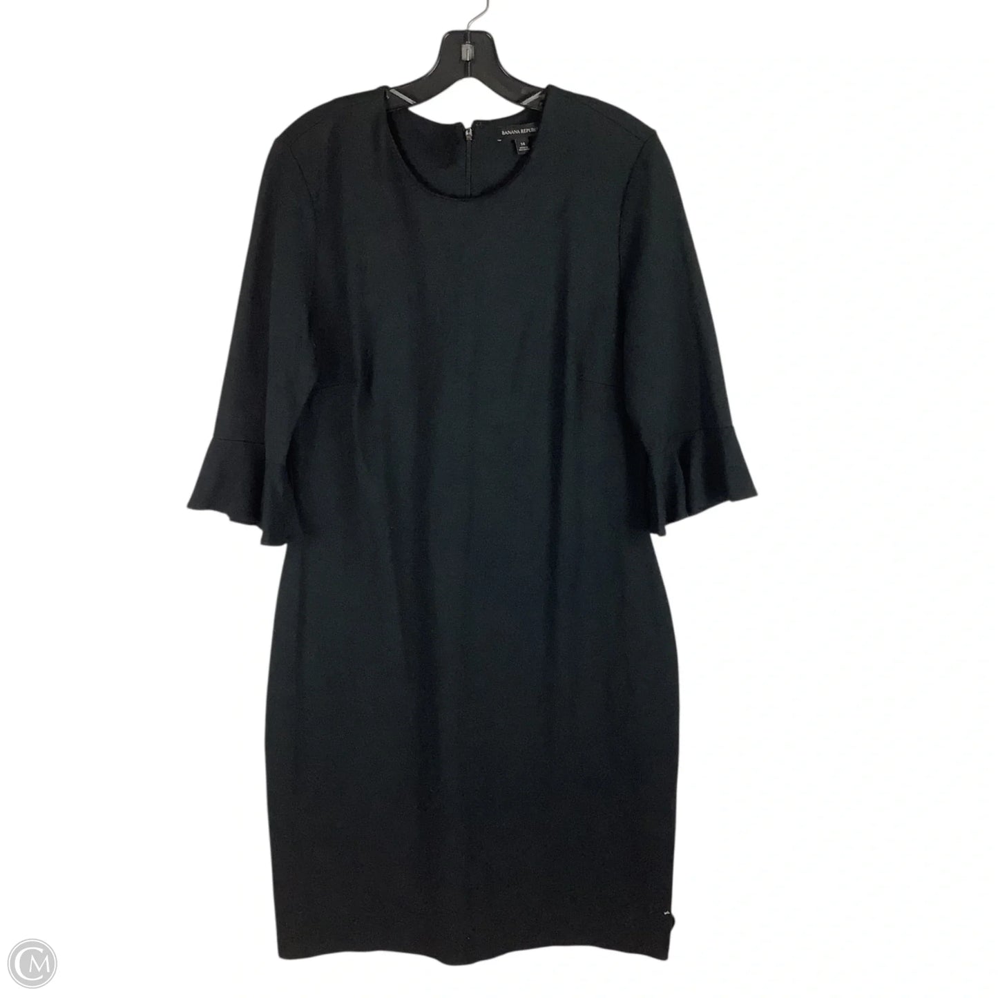 Dress Work By Banana Republic In Black, Size: 14