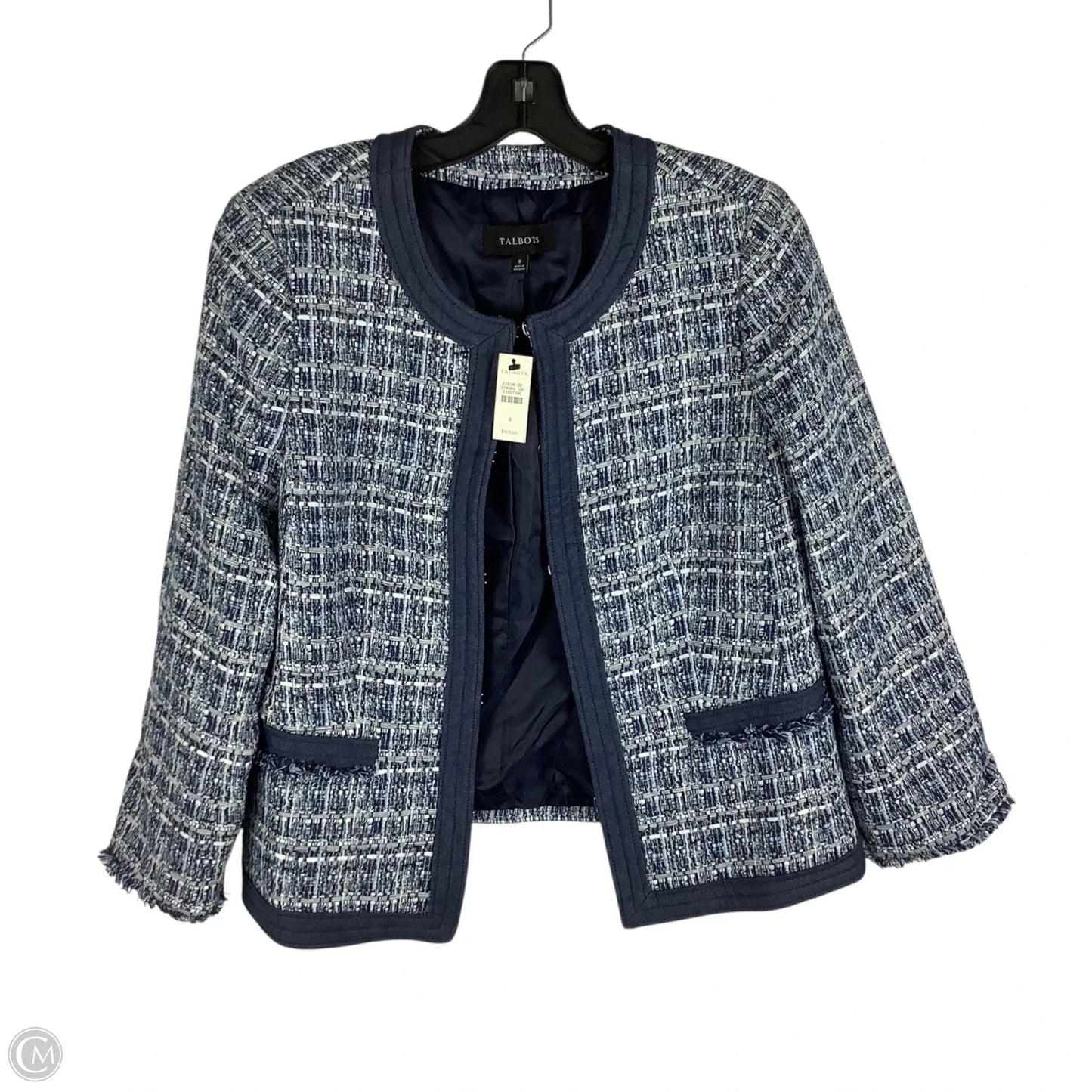 Jacket Other By Talbots In Blue, Size: 8