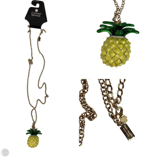 Necklace Designer By Kate Spade