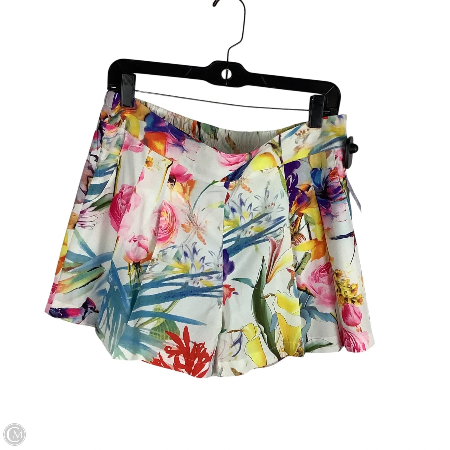 Shorts By Clothes Mentor In Floral Print, Size: L