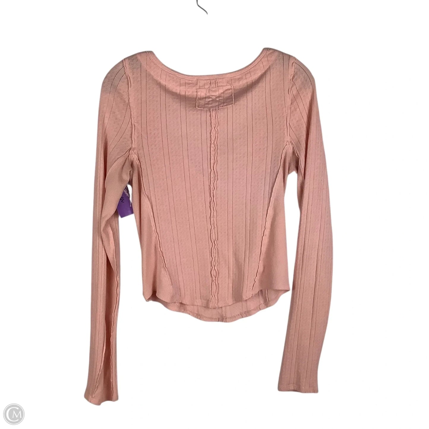 Top Long Sleeve By We The Free In Pink, Size: M