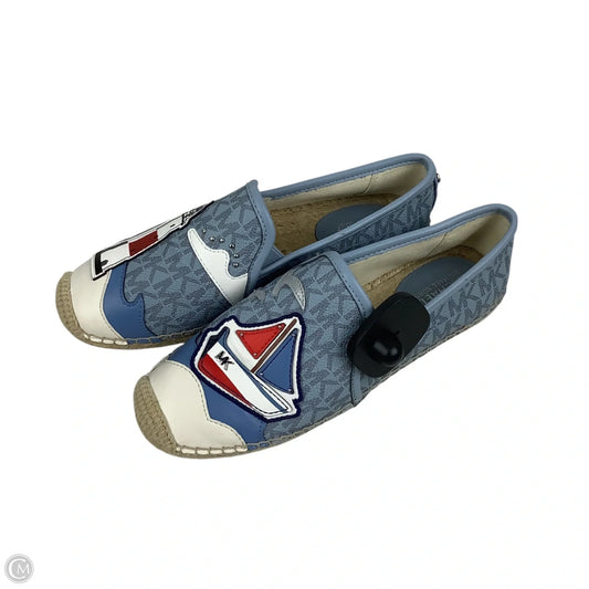 Shoes Designer By Michael Kors In Blue, Size: 5.5