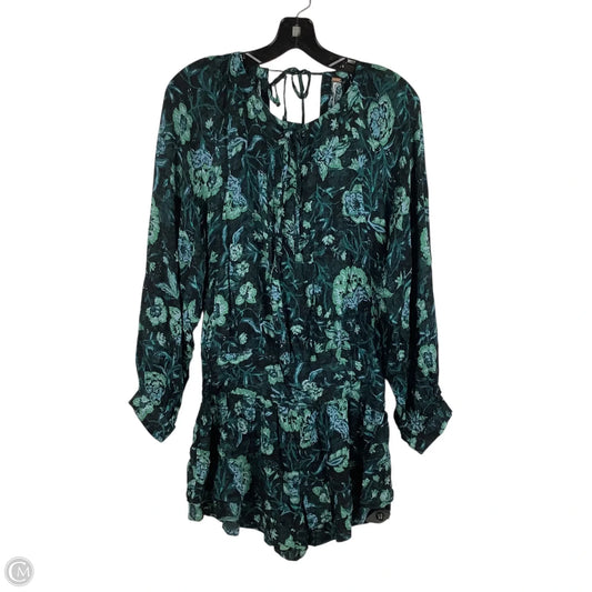 Romper By Free People In Green, Size: S