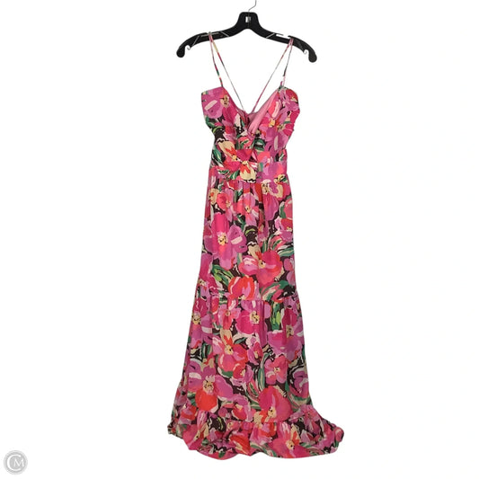 Dress Party Long By Vici In Pink, Size: Xl