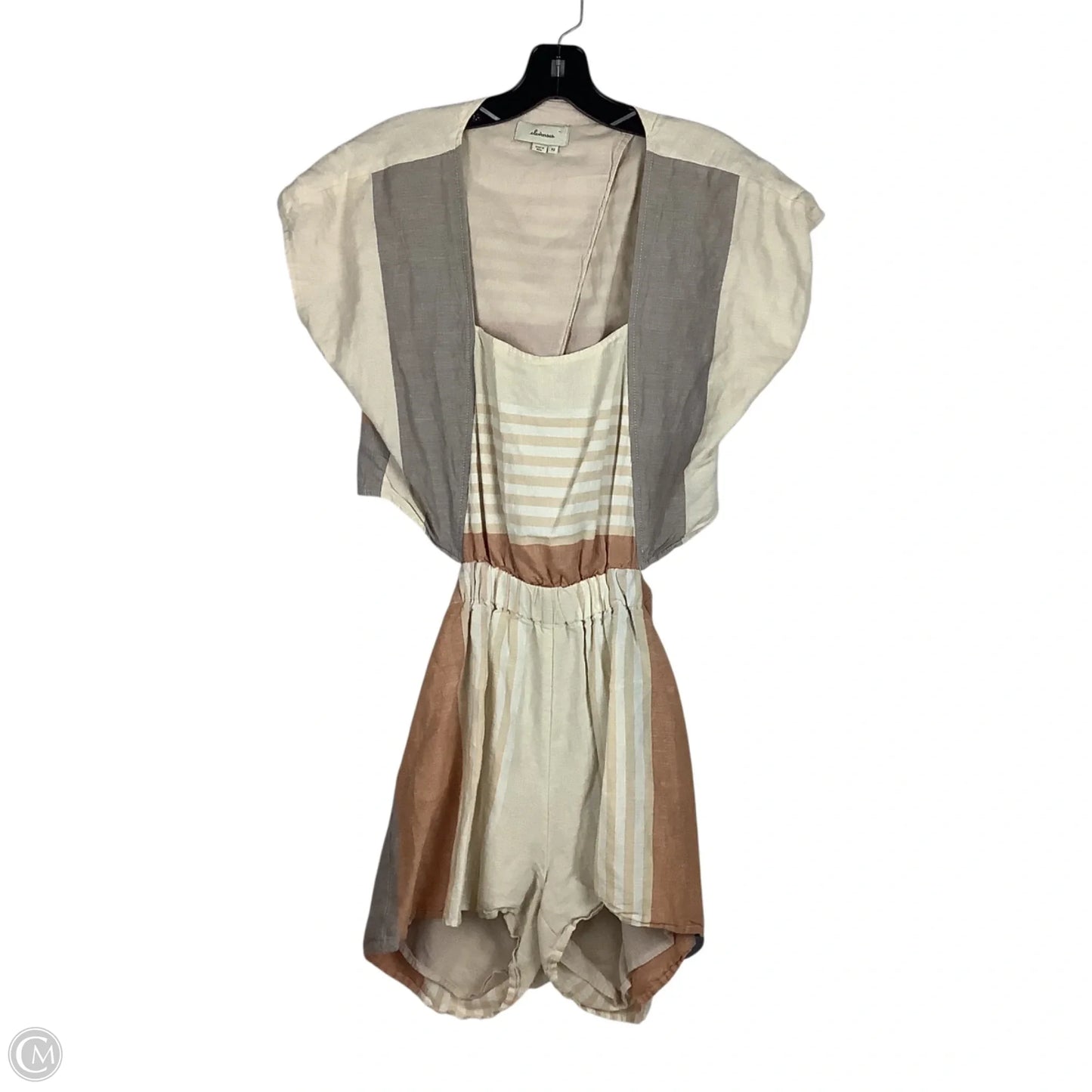 Romper By Elevenses In Tan, Size: Xs