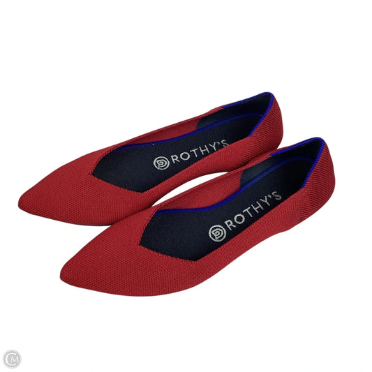 Shoes Flats By Rothys In Red, Size: 8