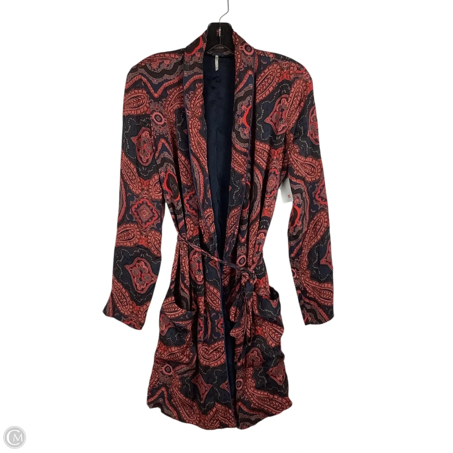 Kimono By Free People In Paisley Print, Size: Xs