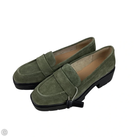 Shoes Heels Platform By Not Your Daughters Jeans In Green, Size: 7.5