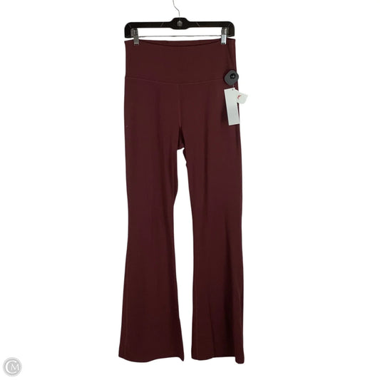Athletic Pants By Lululemon In Maroon, Size: 8