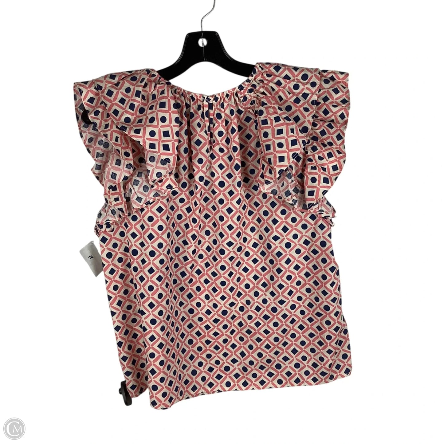Top Short Sleeve By Thml In Coral, Size: L