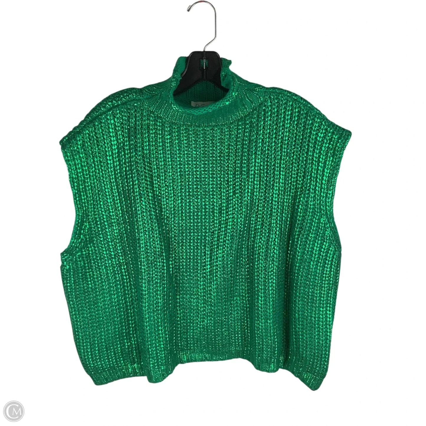 Sweater Short Sleeve By She + Sky In Green, Size: L