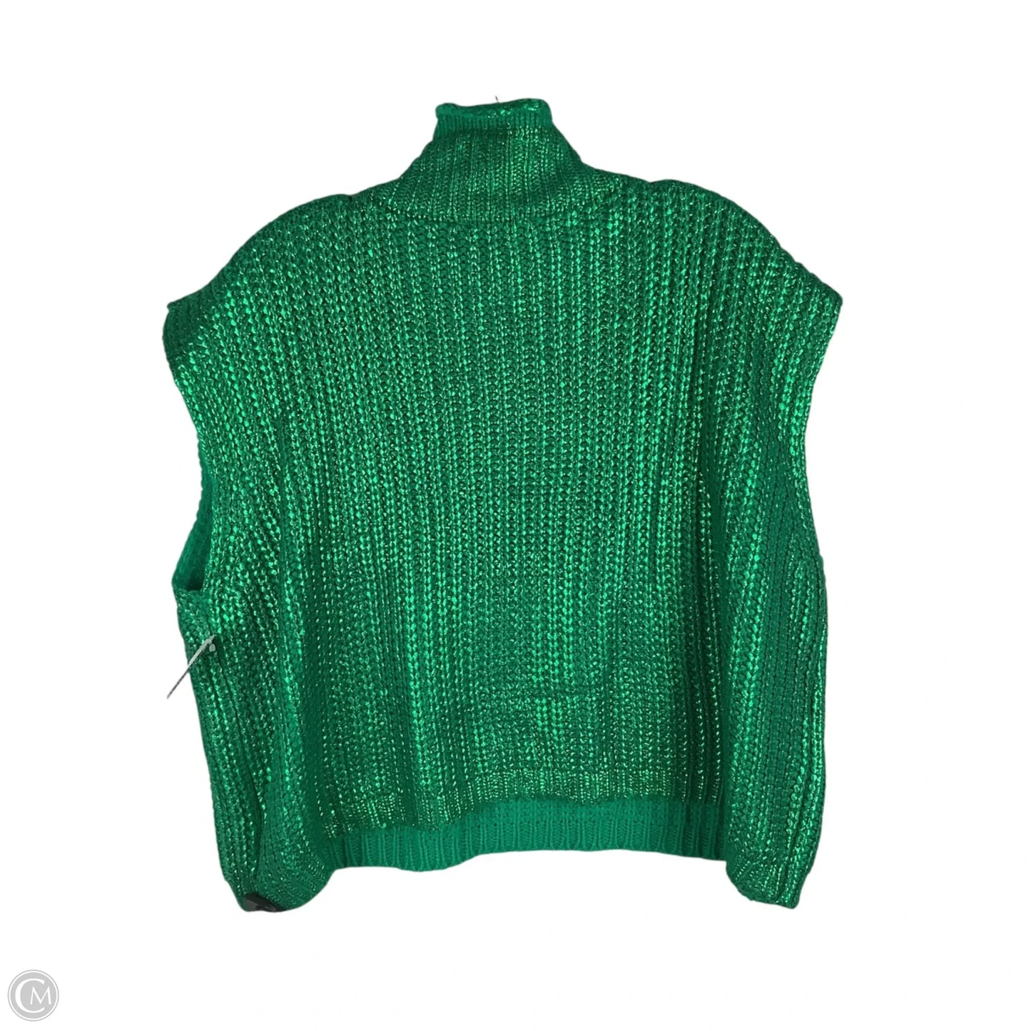 Sweater Short Sleeve By She + Sky In Green, Size: L