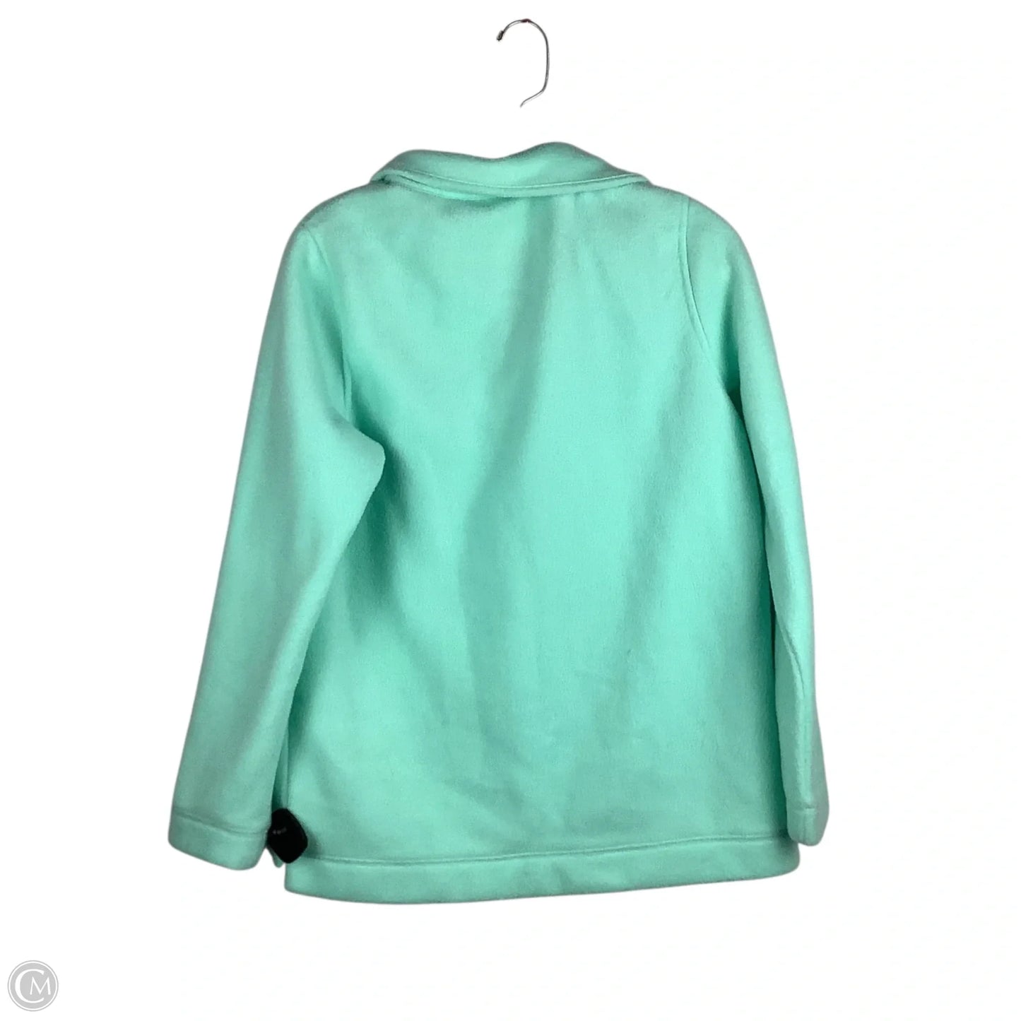 Jacket Fleece By J. Crew In Green, Size: Xs