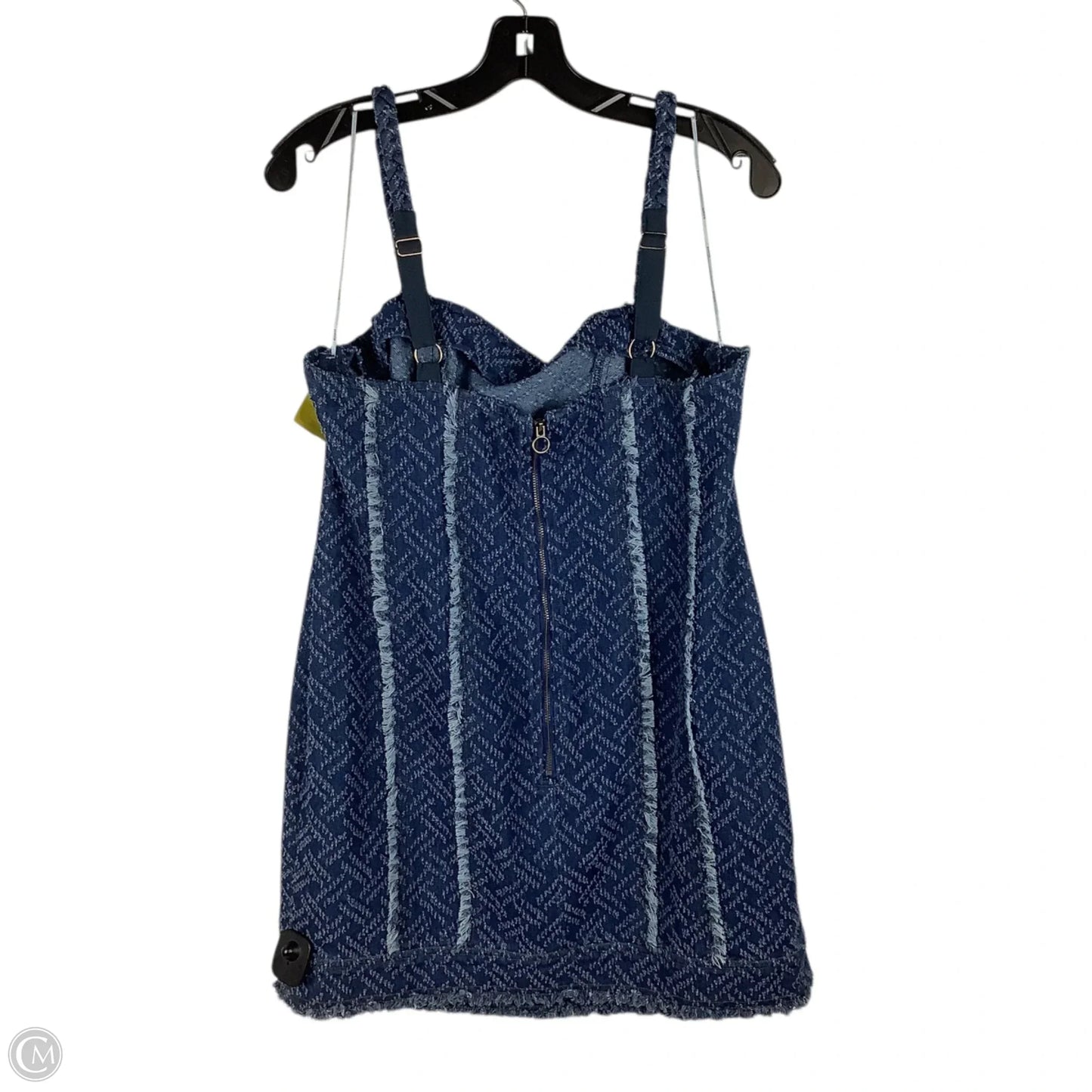 Dress Party Short By Elliatt In Blue Denim, Size: L