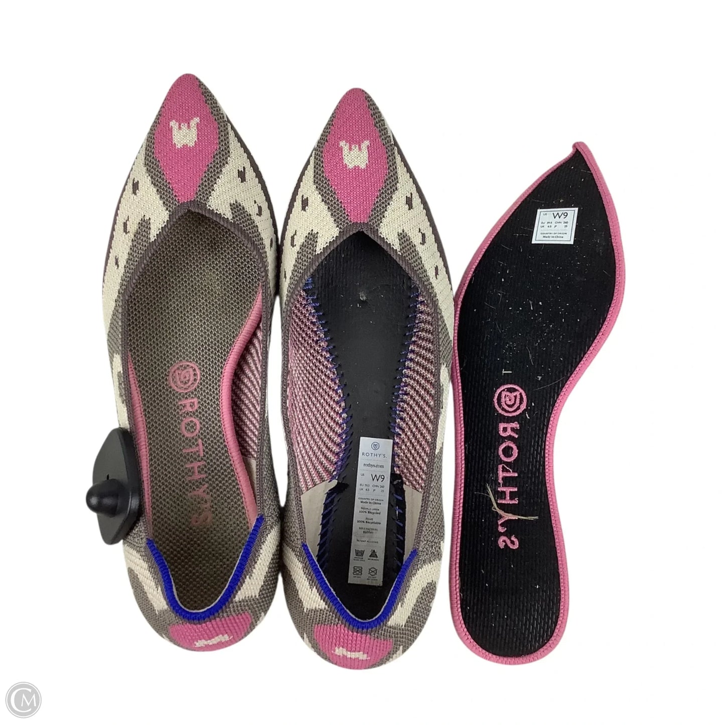Shoes Flats By Rothys In Taupe, Size: 9