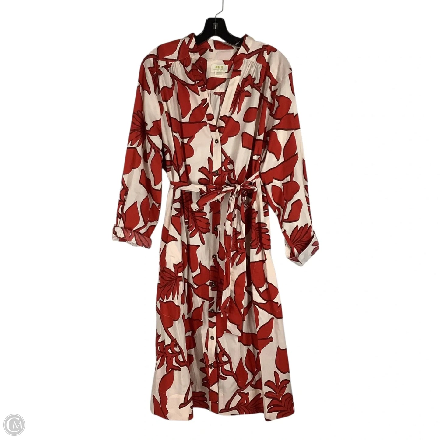 Dress Casual Midi By Maeve In Red, Size: Xl