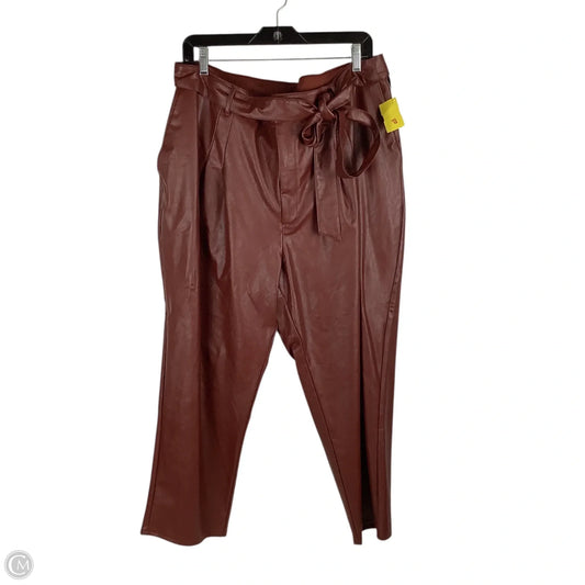 Pants Dress By Express In Brown, Size: Xl