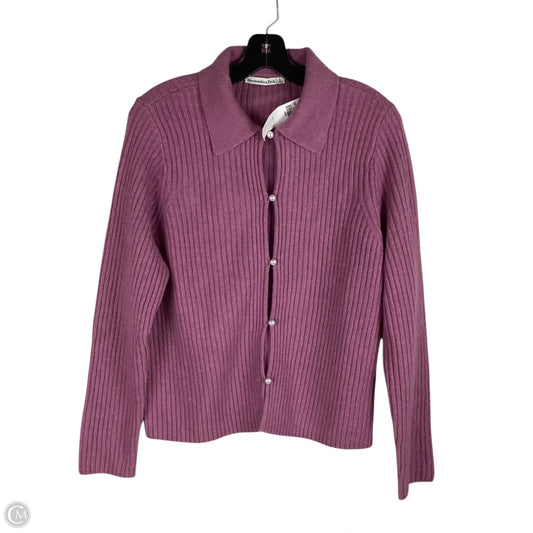 Sweater By Abercrombie And Fitch In Purple, Size: L