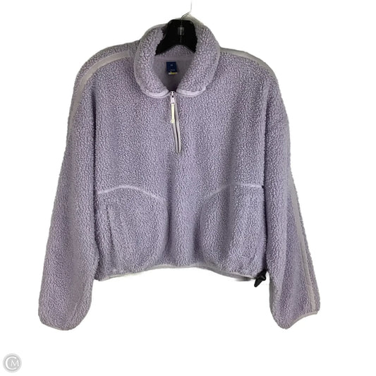 Athletic Jacket By Old Navy In Purple, Size: Xs