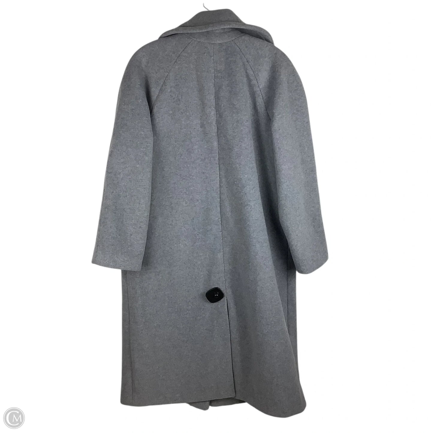 Coat Peacoat By Banana Republic In Blue, Size: M Petite